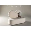 Venture Design Vaikų gėlių sofa, Teddy FSC 100%, 98,5x36 cm, Balta