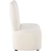 Venture Design Vaikų gėlių sofa, Teddy FSC 100%, 98,5x36 cm, Balta