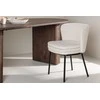 Venture Design Valgomasis kėdė, Agnes, 2 vnt., 56,5x46,5x76,5 cm, Balta