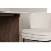 Venture Design Valgomasis kėdė, Agnes, 2 vnt., 56,5x46,5x76,5 cm, Balta