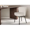 Venture Design Valgomasis kėdė, Agnes, 2 vnt., 56,5x46,5x76,5 cm, Balta
