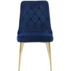 Venture Design Valgomasis kėdė, aksomas Lyx, 66x50x88.5 cm, mėlyna