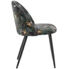 Venture Design Valgomasis kėdė, aksomas, 48x50x77 cm, juoda