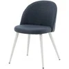 Venture Design Valgomasis kėdė, aksomas, 57x50x76.5 cm, mėlyna