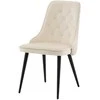 Venture Design Valgomasis kėdė, aksomas, 66x50x88.5 cm, Beždžionės spalva
