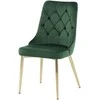 Venture Design Valgomasis kėdė, aksomas Lyx, 66x50x88.5 cm, žalia