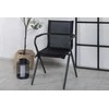 Venture Design Valgomasis kėdė, Alina, 63x58x86 cm, Juoda