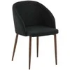 Venture Design Valgomasis kėdė, Arch 2 vnt., 55x48.5x83 cm, Juoda