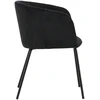 Venture Design Valgomasis kėdė, Berit, 56x52x78 cm, Juoda