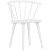 Venture Design Valgomasis kėdė, Bobby 2 vnt., 53x55x76 cm, Balta