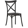 Venture Design Valgomasis kėdė, Crosett, 55x52x90 cm, juoda