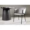 Venture Design Valgomasis kėdė, Evelina 2 vnt., 62x54x80 cm, pilka