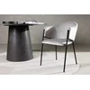 Venture Design Valgomasis kėdė, Evelina 2 vnt., 62x54x80 cm, pilka