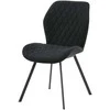 Venture Design Valgomasis kėdė, Gemma 2 vnt., 63x50x90 cm, Juoda