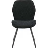 Venture Design Valgomasis kėdė, Gemma 2 vnt., 63x50x90 cm, Juoda