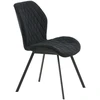 Venture Design Valgomasis kėdė, Gemma 2 vnt., 63x50x90 cm, Juoda