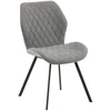 Venture Design Valgomasis kėdė, Gemma, 2 vnt., 63x50x90 cm, Pilka