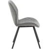 Venture Design Valgomasis kėdė, Gemma, 2 vnt., 63x50x90 cm, Pilka