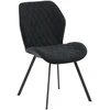 Venture Design Valgomasis kėdė, Gemma 2 vnt., 63x50x90 cm, Juoda
