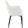 Venture Design Valgomasis kėdė, Komfortas Manchesteris 2 vnt., 93x57 cm, kreminė spalva