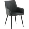 Venture Design Valgomasis kėdė, Komfortas 2 vnt., 61x58x92 cm, Juoda
