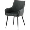 Venture Design Valgomasis kėdė, Komfortas 2 vnt., 61x58x92 cm, Juoda
