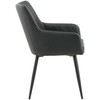 Venture Design Valgomasis kėdė, Komfortas 2 vnt., 61x58x92 cm, Juoda