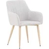 Venture Design Valgomasis kėdė, Komfortas, 62.5x50x83.5 cm, Šviesiai pilka