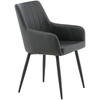 Venture Design Valgomasis kėdė, Komfortas 2 vnt., 61x58x92 cm, Juoda