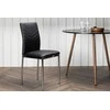 Venture Design Valgomasis kėdė, Lelija 2 vnt., 43x40x88.5 cm, Juoda