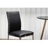 Venture Design Valgomasis kėdė, Lelija 2 vnt., 43x40x88.5 cm, Juoda