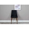 Venture Design Valgomasis kėdė, Leone 2 vnt., 50x46.5x91 cm, Juoda