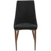 Venture Design Valgomasis kėdė, Leone 2 vnt., 50x46.5x91 cm, Juoda
