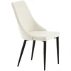 Venture Design Valgomasis kėdė, Leone, D630xW475xH915MM, kreminė spalva