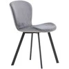 Venture Design Valgomasis kėdė, Lilja, 50x48x80 cm, Pilka