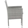 Venture Design Valgomasis kėdė, Malina 2 vnt., 86x58x60 cm, Pilka