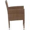 Venture Design Valgomasis kėdė, Malina 2 vnt., 60x58x86.5 cm, Beždžionė