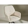 Venture Design Valgomasis kėdė, Manchi, 2 vnt., 62x59.5x90 cm, Balta