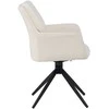 Venture Design Valgomasis kėdė, Manchi, 2 vnt., 62x59.5x90 cm, Balta