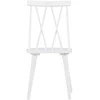 Venture Design Valgomasis kėdė, Mariette, 50x43x88 cm, Balta