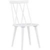 Venture Design Valgomasis kėdė, Mariette, 50x43x88 cm, Balta