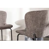 Venture Design Valgomasis kėdė, Modesto 2 vnt., 54x48x79.5 cm, Tamsiai pilka