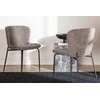 Venture Design Valgomasis kėdė, Modesto 2 vnt., 54x48x79.5 cm, Tamsiai pilka