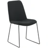 Venture Design Valgomasis kėdė, Muce, 63x43x84 cm, Juoda