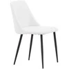 Venture Design Valgomasis kėdė, Nakties serija 2 vnt., 56x49x87 cm, Balta