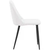 Venture Design Valgomasis kėdė, Nakties serija 2 vnt., 56x49x87 cm, Balta
