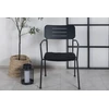 Venture Design Valgomasis kėdė, Nicke W. rankogaliai, 2 vnt., 62x56x88.5 cm, Juoda