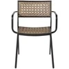 Venture Design Valgomasis kėdė, Paola, 59x56x80 cm, Juoda