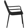 Venture Design Valgomasis kėdė, Pekingas, 2 vnt., 64x57x85 cm, Juoda