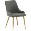 Venture Design Valgomasis kėdė, Plaza Matstol, 60.5x50x85 cm, Tamsiai pilka